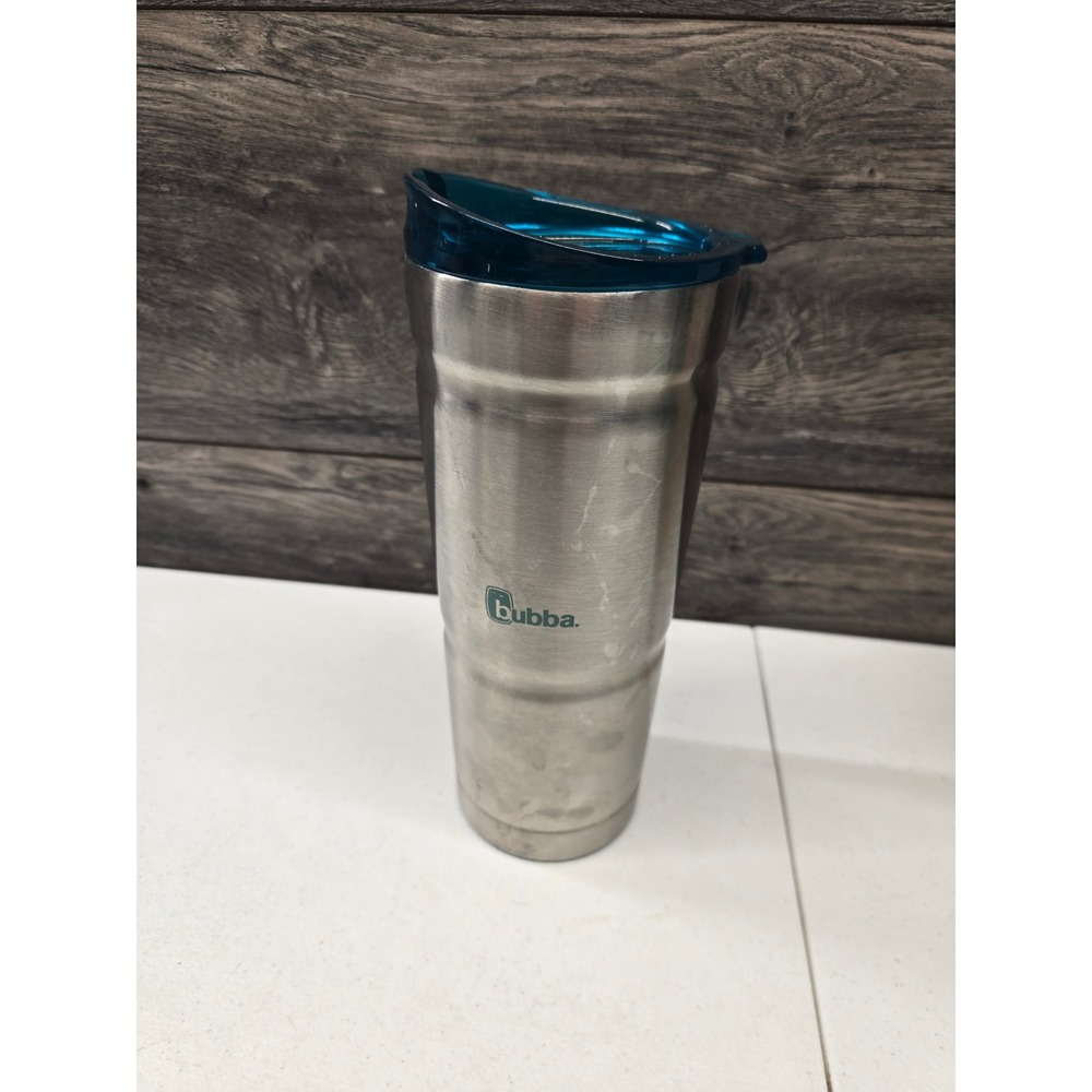 Bubba Envy 24oz Stainless Steel Vacuum Insulated Tumbler‎ Silver Blue Teal Lid